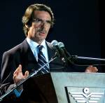 El ex presidente Aznar.