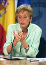 La vicepresidenta Fernndez de la Vega.