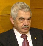 Pasqual Maragall, presidente de la Generalidad.
