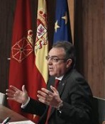 Miguel Sanz. Presidente de Navarra.