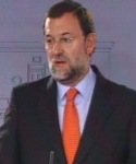 Mariano Rajoy en rueda de prensa en Moncloa.