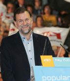 Mariano Rajoy en Cceres. (LD)
