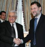 Mariano Rajoy y Ab Mazen.