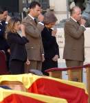 Los Reyes presidieron el funeral de estado. EFE