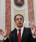 Rodrguez Zapatero, este jueves.