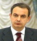 El presidente Zapatero en Mosc.
