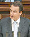 El presidente Zapatero