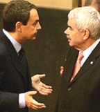 Zapatero y Maragall en una imagen de archivo.