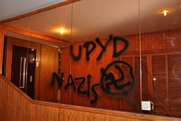 Pintadas contra UPyD en Baleares