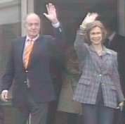 El Rey Don Juan Carlos y la Reina Sofa.