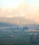 Unos 22 incendios siguen activos en Galicia. EFE