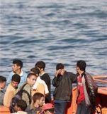 Inmigrantes ilegales en las costas canarias. (LD)