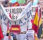 Manifestacin en Madrid contra la LOE.