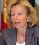 Elena Salgado, ministra de Sanidad.