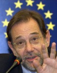Javier Solana, representante de la UE.