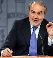 Pedro Solbes, ministro de Economa y Hacienda.