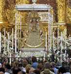 La Virgen en su ermita.