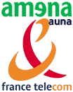 Logotipos de Amena y France Telecom