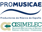 Logotipos de Promusicae y Asimelec