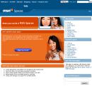 Pgina de creacin de weblogs de MSN
