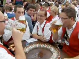 Comienza el OktoberFest en Munich, Alemania 