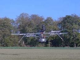 Primer vuelo en multicóptero 