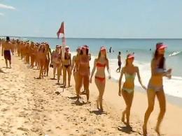 Récord mundial de chicas en bikini 