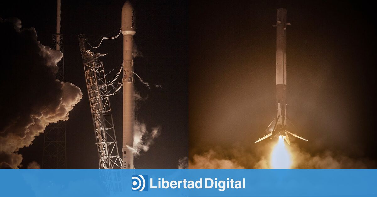 Lanzamiento Y Aterrizaje Del Cohete Falcon 9 De Spacex Libertad Digital 7294