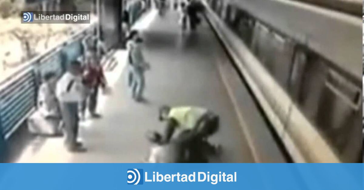 Un Policía Salva En El último Momento A Un Suicida En El Metro De