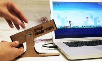 Controlador manual para Angry Birds