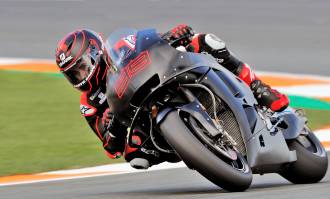 Discreta primera toma de contacto de Jorge Lorenzo con la Honda