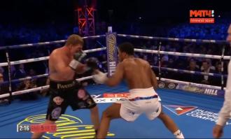 Joshua destroza sin piedad a Povetkin en Wembley