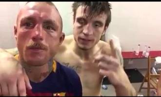 La grandeza del boxeo: se graba con el rival que le ha dejado K.O