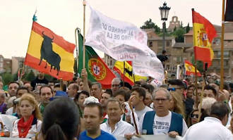 Tordesillas celebra el Toro de la Peña, su primer festejo sin lidia ni muerte