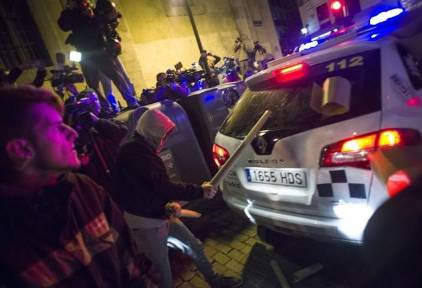 'Rodea el Congreso' termina con 7 detenidos y 23 heridos