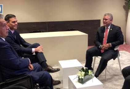 Sánchez se reúne con los presidentes de Colombia, Ecuador y Costa Rica para hablar de Venezuela