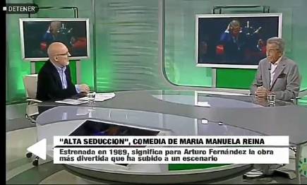 Arturo Fernández: "Podemos me cae como una patada en el hígado"