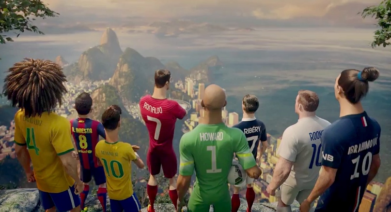 Espectacular cortometraje Nike para el Mundial - Libertad