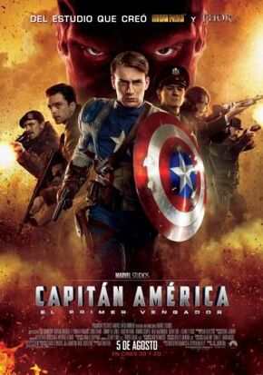Póster Capitán América: El primer Vengador