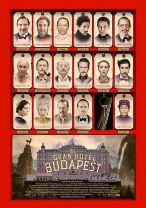 Póster El Gran Hotel Budapest