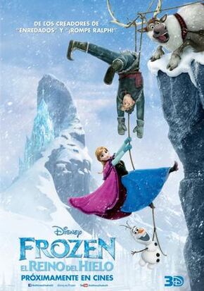 Póster Frozen: el reino del hielo