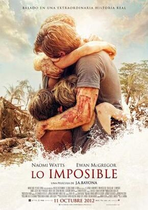 Póster Lo imposible