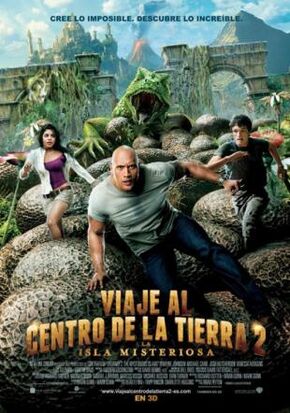 Póster Viaje al centro de la tierra 2: la isla misteriosa