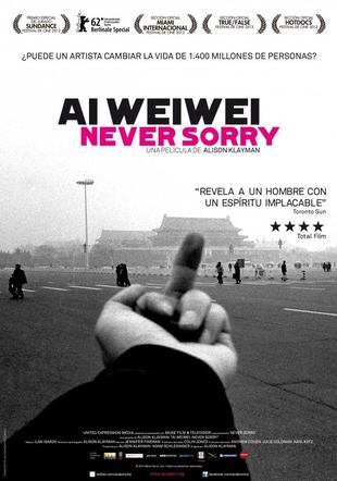 Póster Ai Weiwei: Never Sorry
