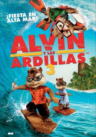 Póster Alvin y las ardillas 3