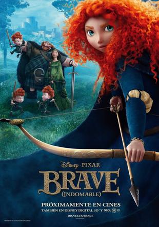 Póster Brave (Indomable)