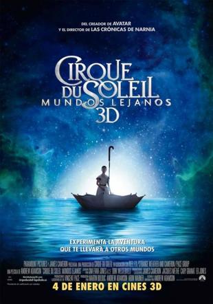 Póster Cirque du Soleil: Mundos lejanos 3D