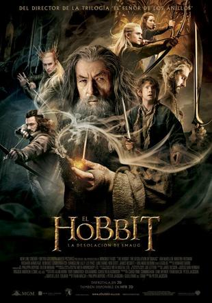 Póster El Hobbit: La Desolación de Smaug