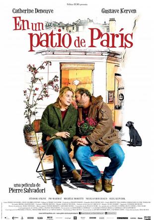 Póster En un patio de París