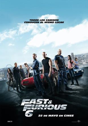Póster Fast & Furious 6